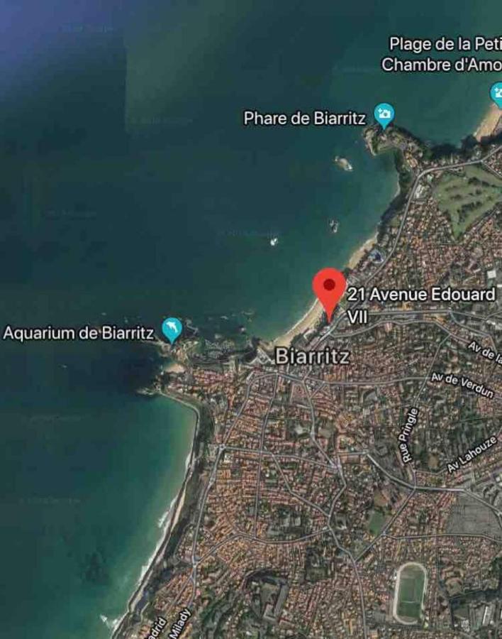 Studio Et Piscine Sur La Grande Plage Μπιαρίτζ Εξωτερικό φωτογραφία